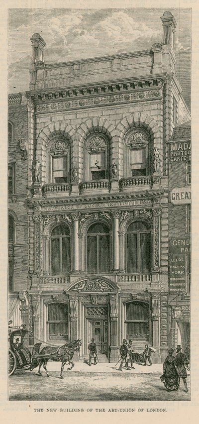 Kunstforeningens nye bygninger af English School