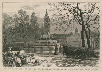 Die neuen öffentlichen Gärten von St. Pancras von English School