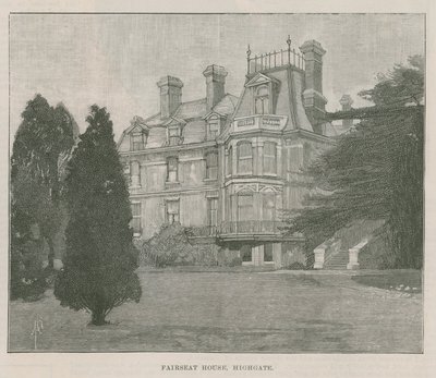 Den nye offentlige park ved Highgate: Fairseat House af English School