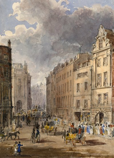 Den originale London Pavilion, prototypen af musiksalen (wc på papir) af English School