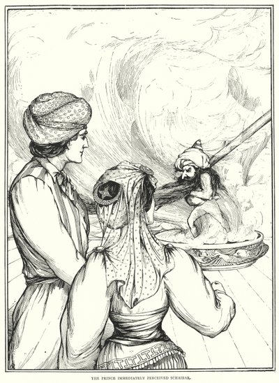 Prinsen opfattede straks Schaibar af English School