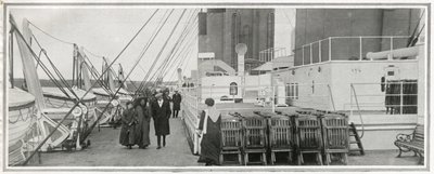 Promenadedækket på Titanic, fra 