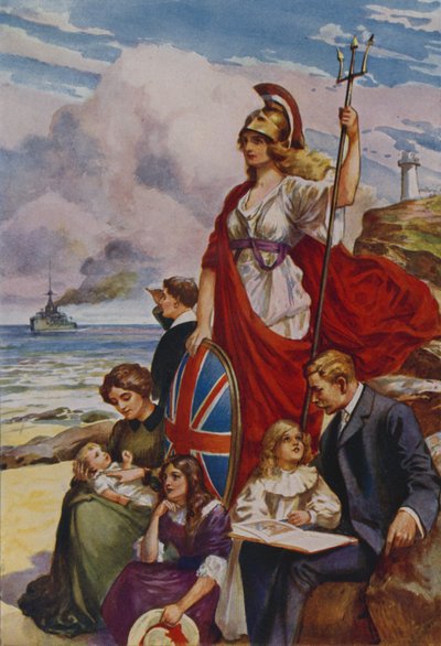 Britannias stolte bolværk af English School