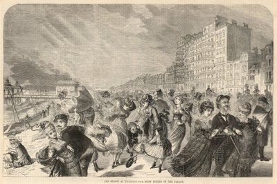 Sæsonen i Brighton; En stiv brise på paraden af English School