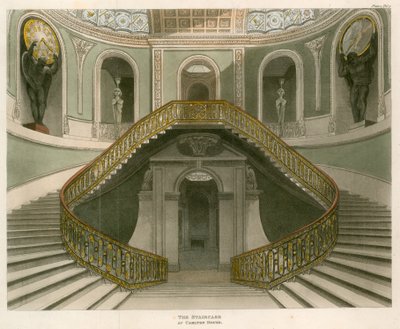 Trappen i Carlton House, London af English School