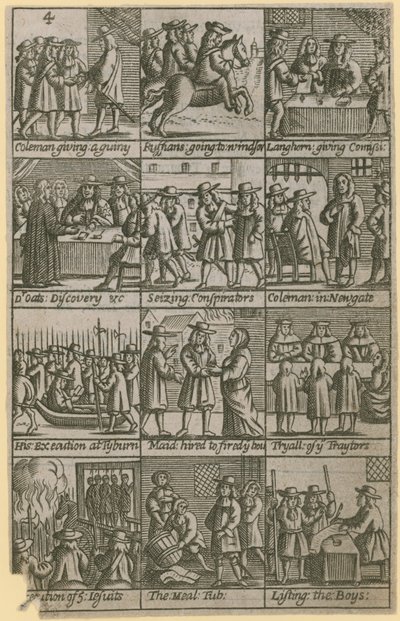 Historien om Edward Coleman, der blev prøvet for forræderi den 27. november 1678 af English School