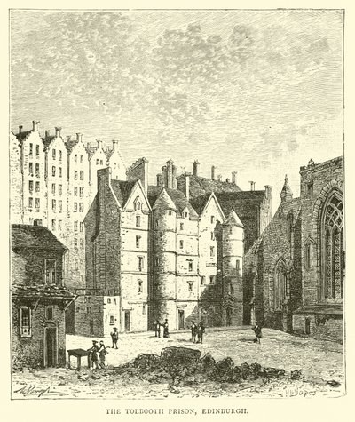 Tolkebooth fængslet, Edinburgh af English School