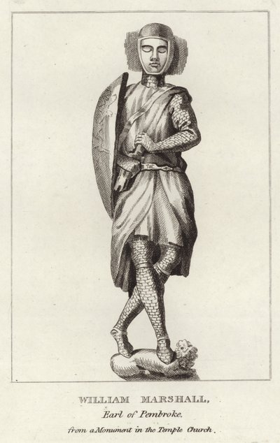Sir William Marshals grav af English School