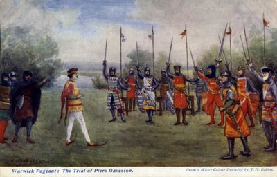 Der Prozess von Piers Gaveston von English School