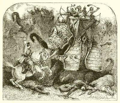 De gamles krigselefant af English School