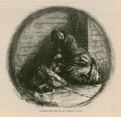 Sådan som nogle mennesker lever: logerende i Londons buer af English School