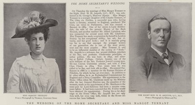 Die Hochzeit des Innenministers und Miss Margot Tennant von English School