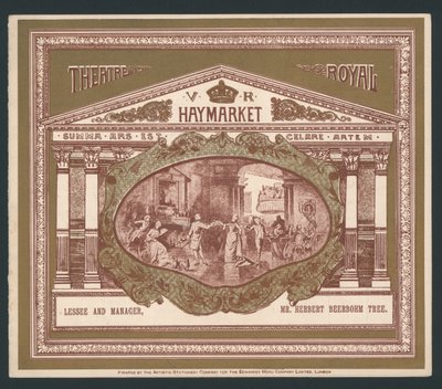 Theatre Royal, Haymarket, London af English School