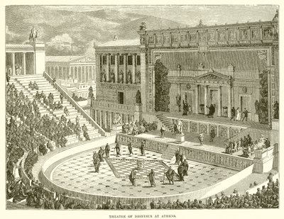 Dionysos Teater i Athen af English School