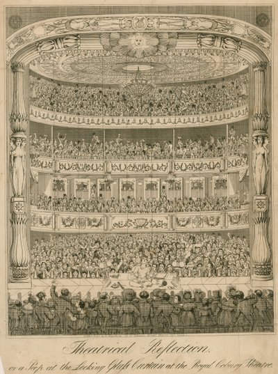 Teaterspejling eller et blik på det flotte glasgardin på Royal Coburg Theatre af English School