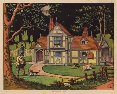 This Is The House That Jack Built (farvelitografi) af English School