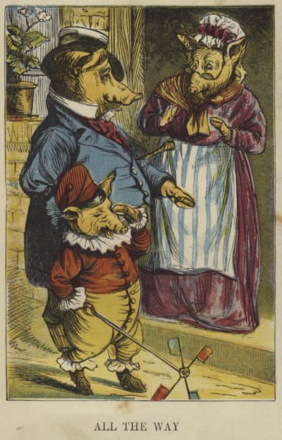 Denne lille gris gik på marked af English School