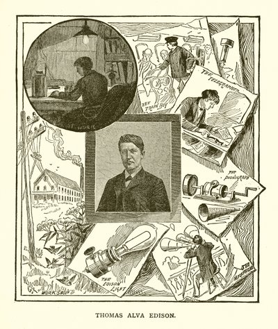 Thomas Alva Edison af English School