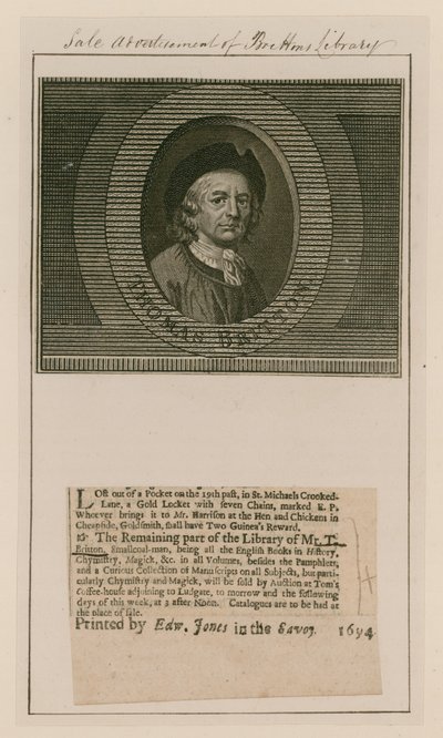 Thomas Britton, den musikalske lille kulmand af English School