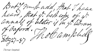 Thomas Campbell af English School