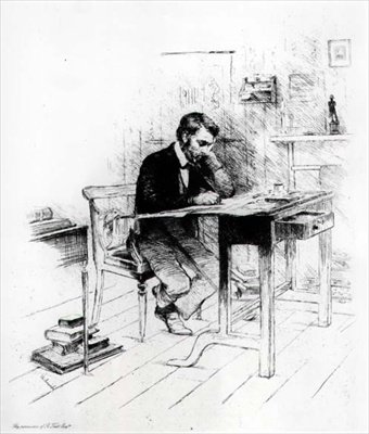 Thomas Carlyle (1795-1881) af English School