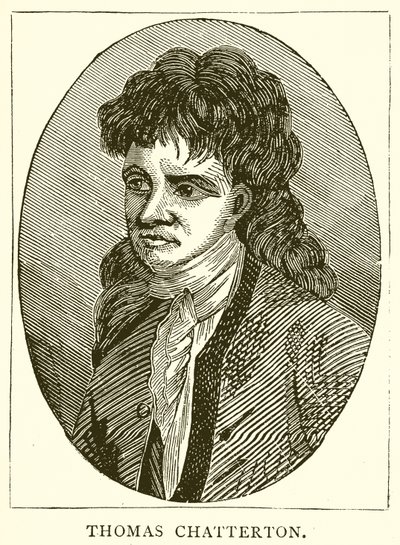 Thomas Chatterton af English School