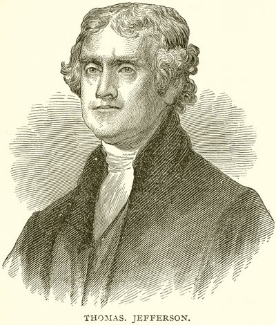 Thomas Jefferson af English School