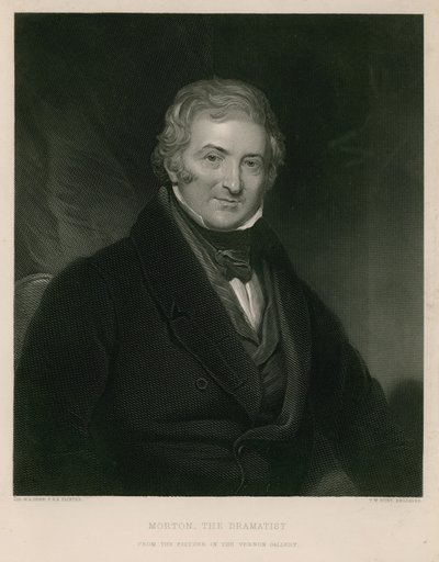 dramatiker Thomas Morton af English School