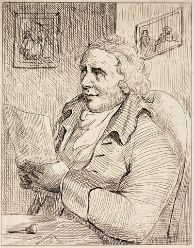 Thomas Rowlandson, engelsk tegneserieskaber (kobberstik) af English School