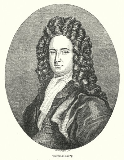 Thomas Savery (gravering) af English School