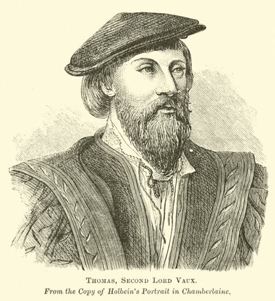 Thomas, Second Lord Vaux  af English School