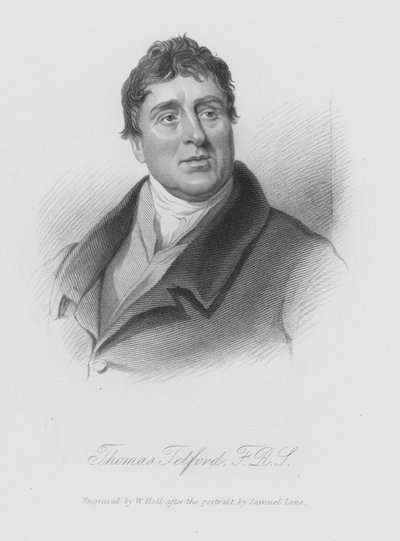 Thomas Telford (Gravur) von English School