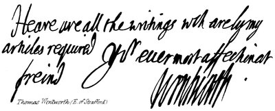 Thomas Wentworth (Earl of Strafford) von English School