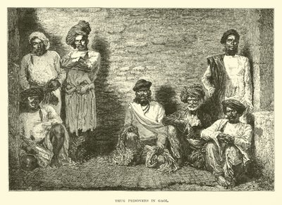 Thug prisoners in Gaol  af English School