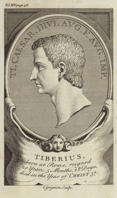 Tiberius af English School