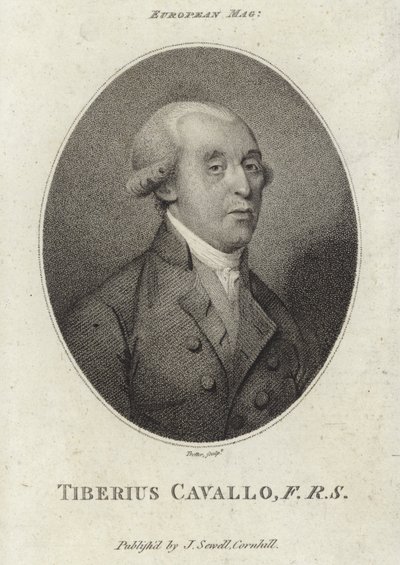 Tiberius Cavallo af English School