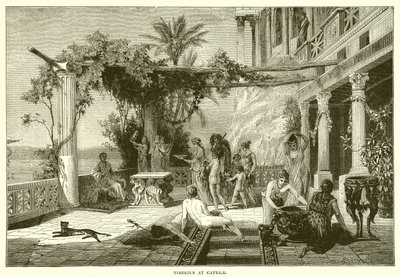 Tiberius på Capri af English School