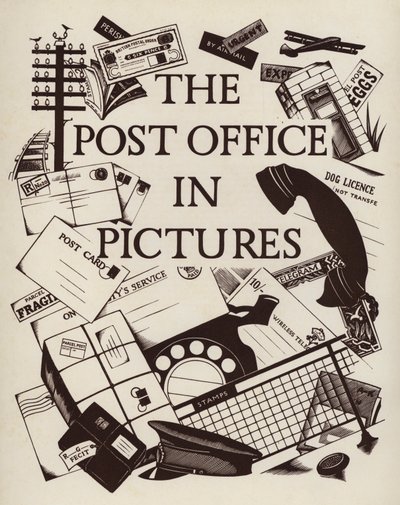 Titelblatt-Illustration für The Post Office in Pictures von English School