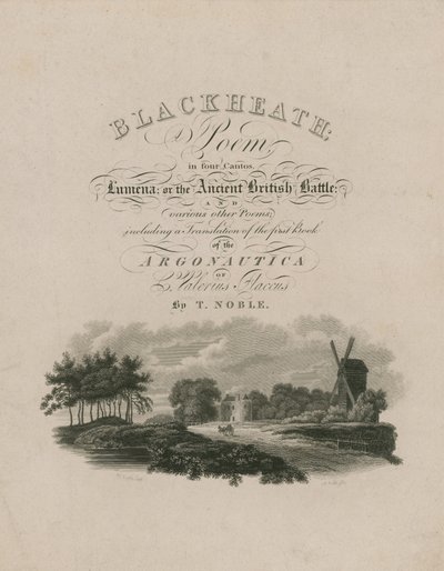 Titelside for Blackheath af English School