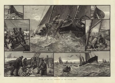 Havetrawlere, der trawler på Doggerbanken af English School