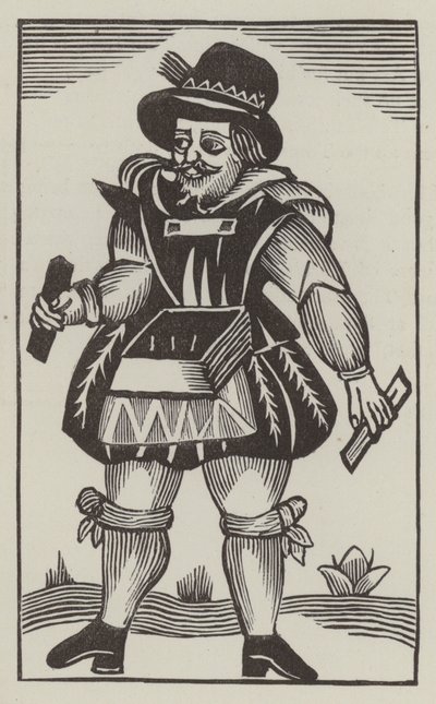 Tom Long The Carrier (gravering) af English School