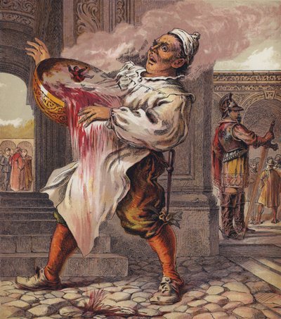 Tom Thumb (farve litho) af English School