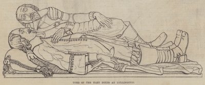 Tomb of the Hart Dykes ved Lullingston (gravering) af English School