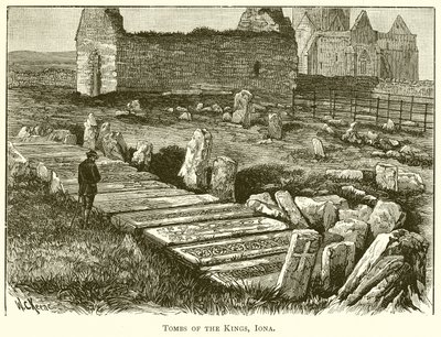 Kongernes grave, Iona af English School