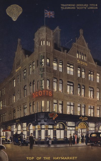 Oberer Teil des Haymarket von English School