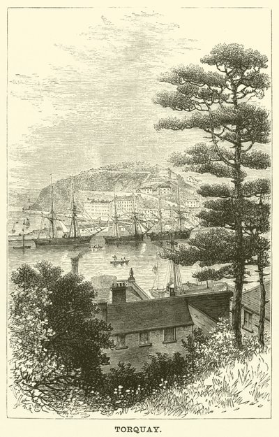 Torquay (gravering) af English School