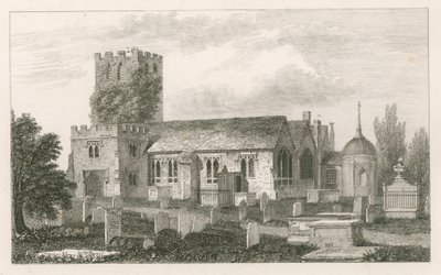 Tottenham Church, London af English School