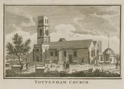 Tottenham Church, London af English School
