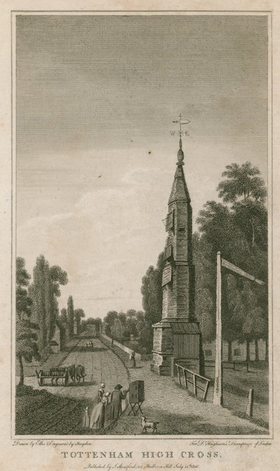 Tottenham High Cross, London af English School