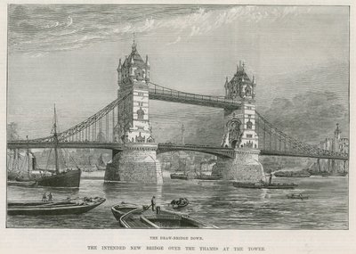 Tower Bridge, London af English School